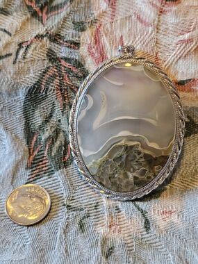 Beatiful Agate ,great Pendant